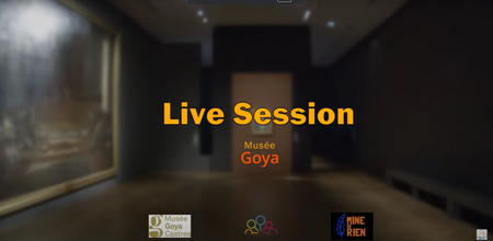Live session au musée Goya